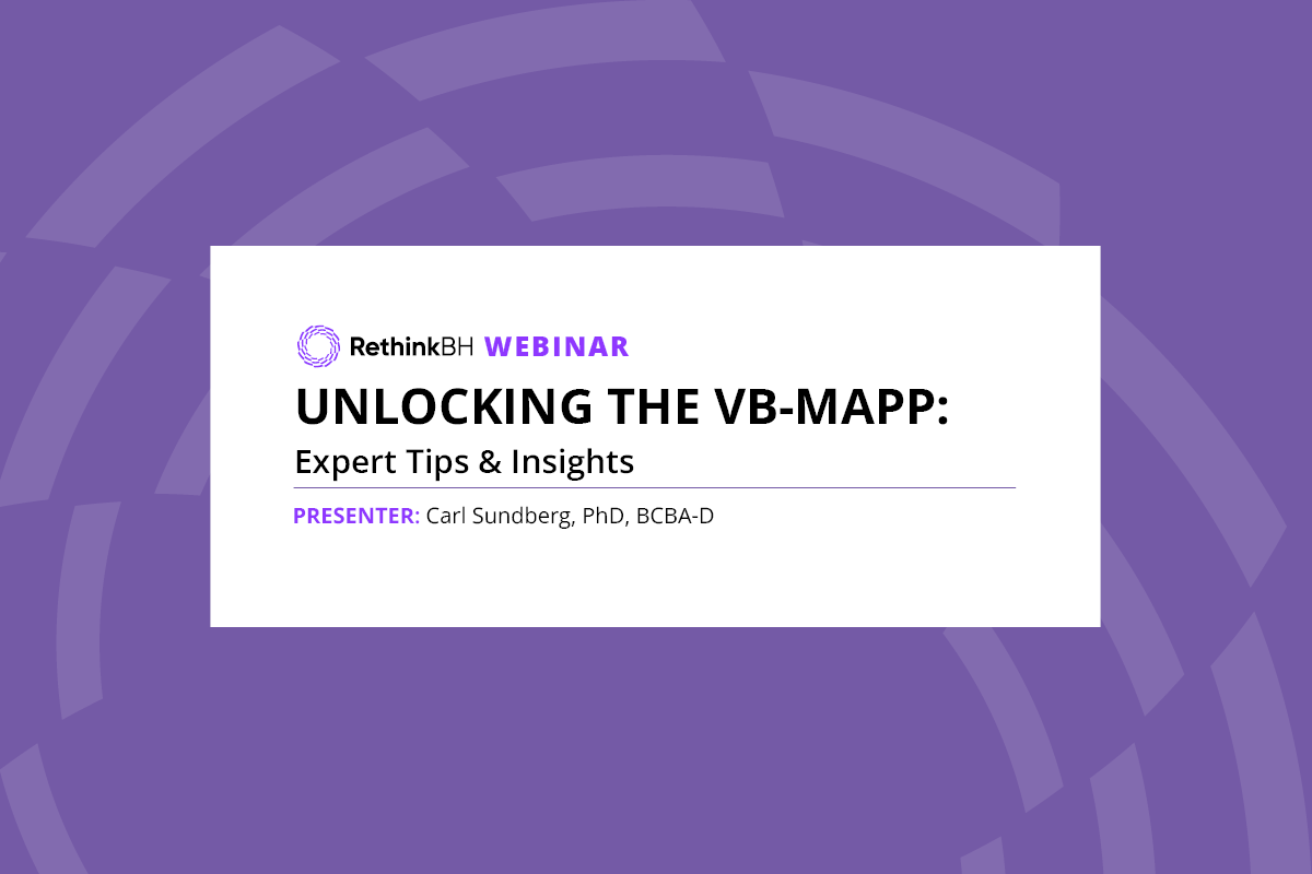 Unlocking The VB-MAPP: Expert Tips & Insights, presenter Car Sundberg