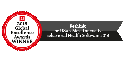 AI 2018 Global Excellence Awards Winner Rethink The USA's Most Innovative Behavioral Health Software