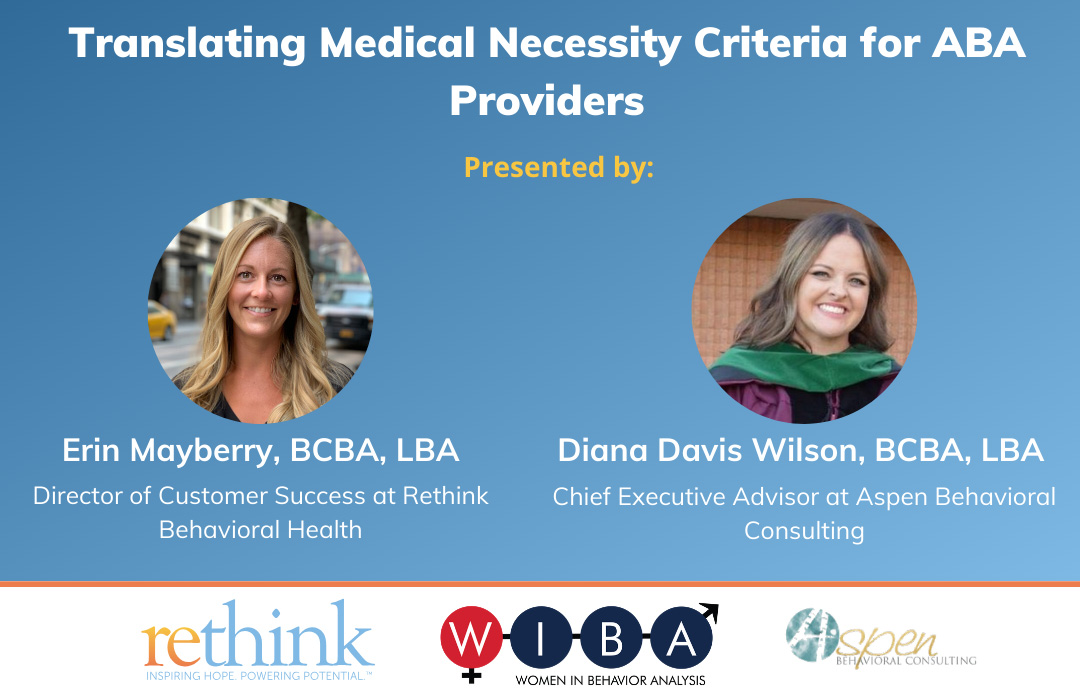 Translating Medical Necessity Criteria for ABA Providers RethinkBH