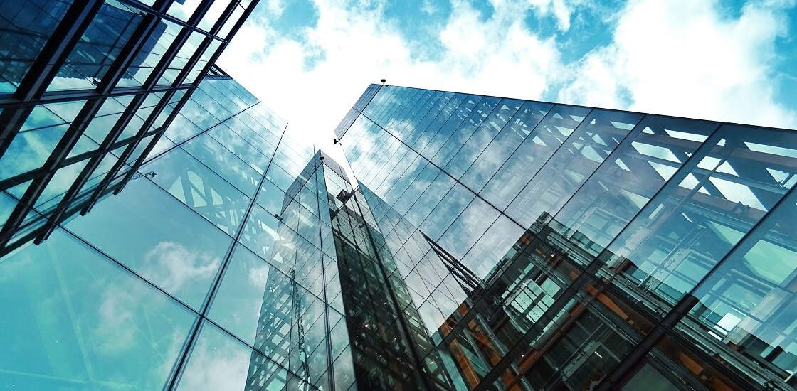 low angle of skyscrapers during sunny day