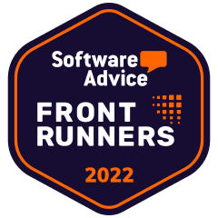 emblem of Software Advice Front Runners 2022