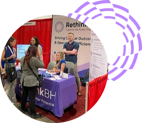 RethinkBH booth at ABAI conference in Denver