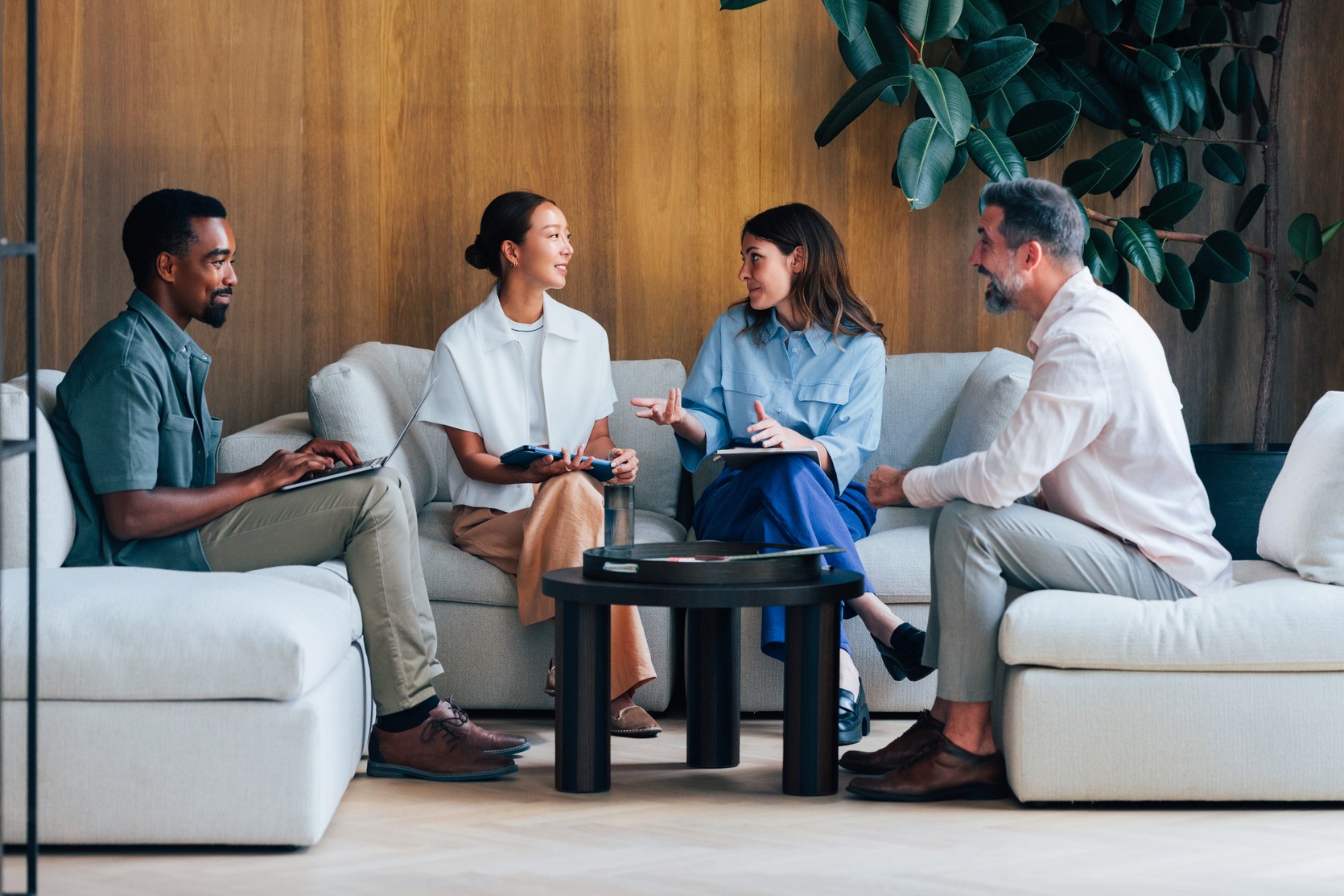 Collaborative partnership discussion supporting ABA growth